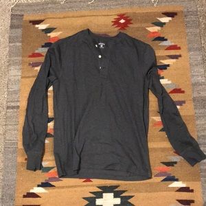 J-Crew Mercantile dark grey Henley